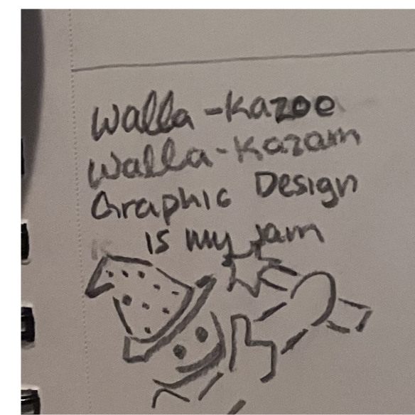 Handdrawn wizard doodle sketch